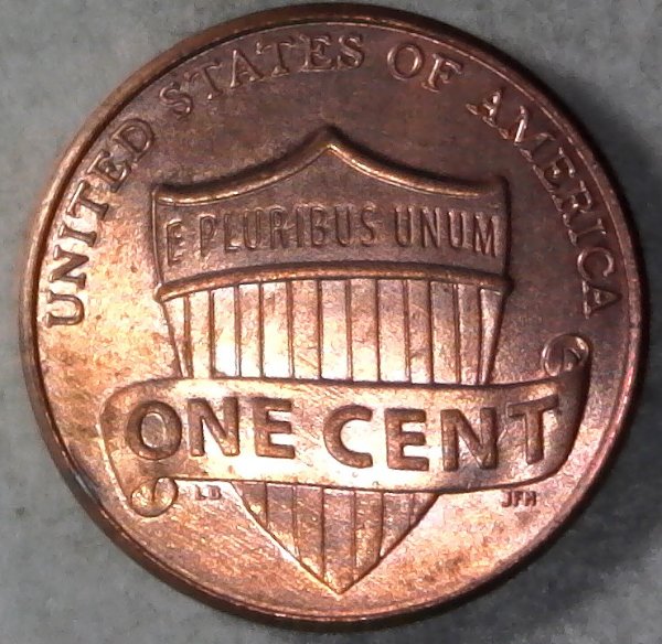2013-P-Lincoln-Shield-Cent-Struck-Through-Shaved-Off-Rim-Burr-Found-CRH!